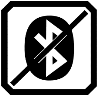 Bluetooth disabled icon