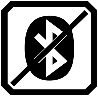 Bluetooth disabled icon