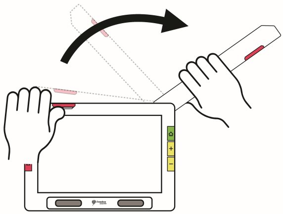 Drawing of the arm being fully extended on the RUBY 10